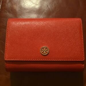 Tory Burch Bold Red Wallet